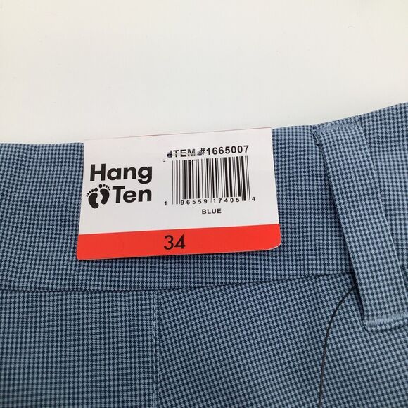 Hang Ten Mens Lightweight Stretch Shorts Blue Size 34‎ (Actual 35) NWT - Picture 13 of 14